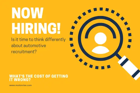 Is it time to think differently about automotive recruitment?