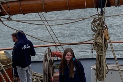 Sailing Trainee Anya Returns to Hartlepool in Tall Ships Race